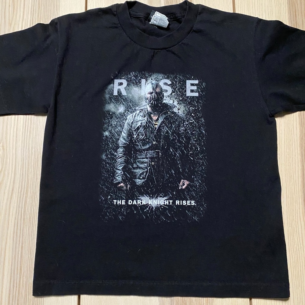 Ofcl The Dark Knight Rises Movie Bane Shirt Yth M